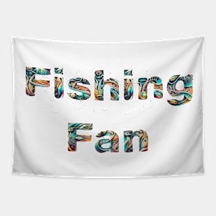 Fishing Fan Tapestry