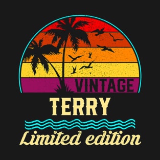 Vintage Terry Limited Edition, Surname, Name, Second Name T-Shirt