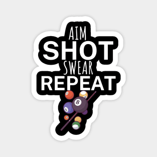 Aim shot swear repeat Magnet