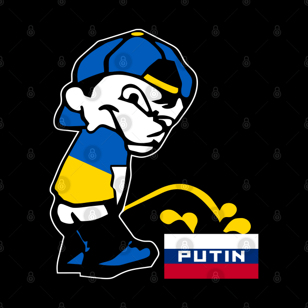 Ukraine Piss On Putin by EthosWear