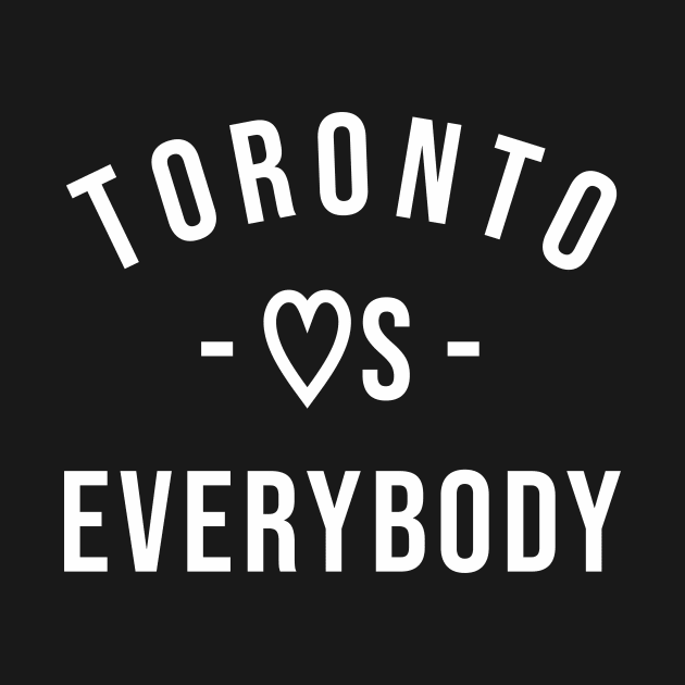 Toronto Hearts Everybody White by cxtnd