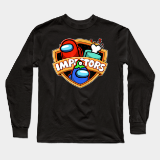 Among Us Sus Long Sleeve T Shirts Teepublic