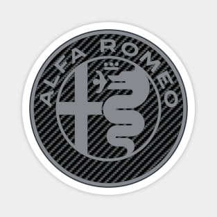 Alfa Romeo Carbon Fibre Design Magnet