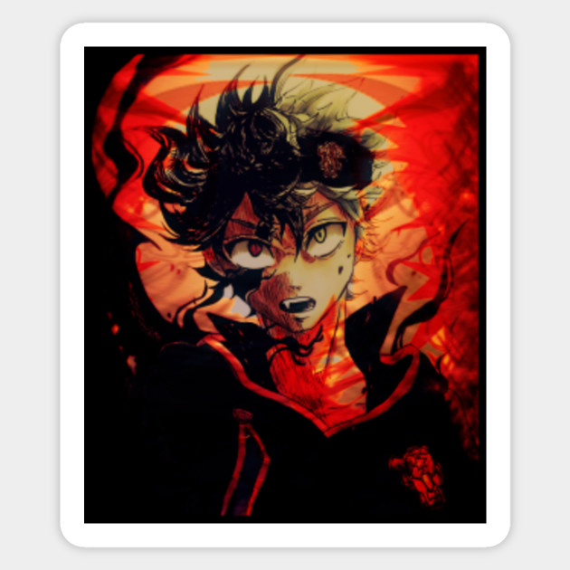 Wallpaper Asta Demon Form Asta Black Clover Sticker Teepublic For iPhone Free