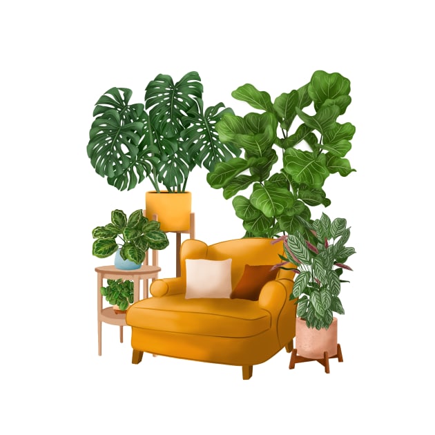 House plants collection 40.9 by gusstvaraonica