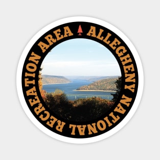 Allegheny National Recreation Area circle Magnet