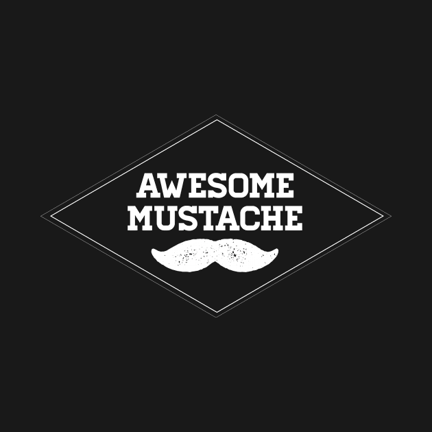 Awesome Mustache (light) by mikevotava