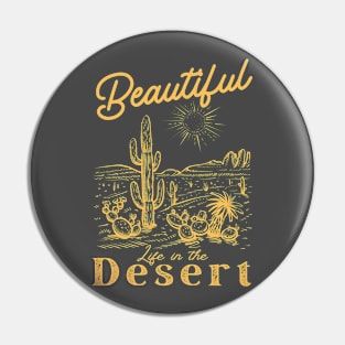 Desert Landscape Desert Lover Pin