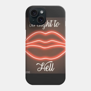 Mental Heath - Straight to Hell Phone Case