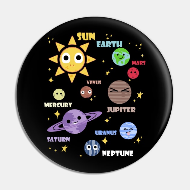 womens solar system shirt, planets, sun and planets, star and planet, outer space, all planets, solar system, planetary system, heliocentric Pin by theglaze