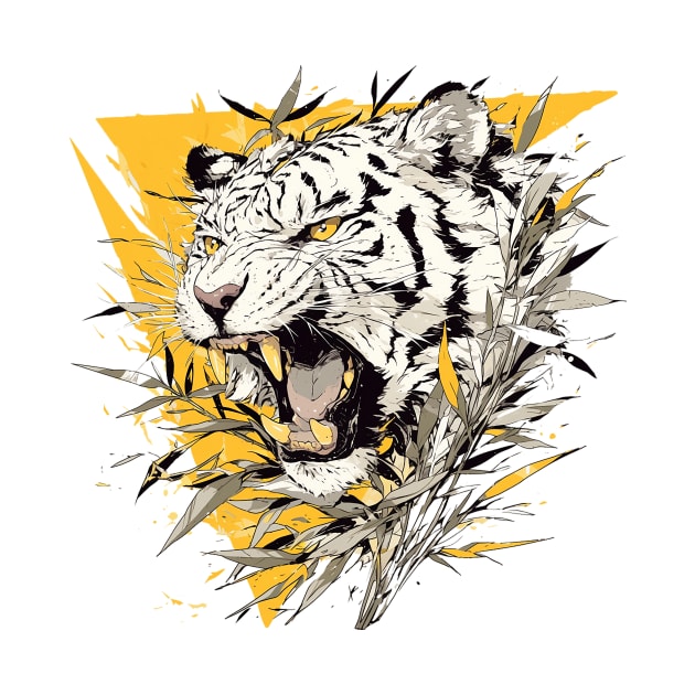 white tiger by retinac 