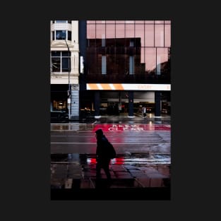 Heading home in the rain T-Shirt