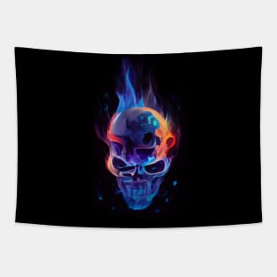 Blue Fire Tapestry