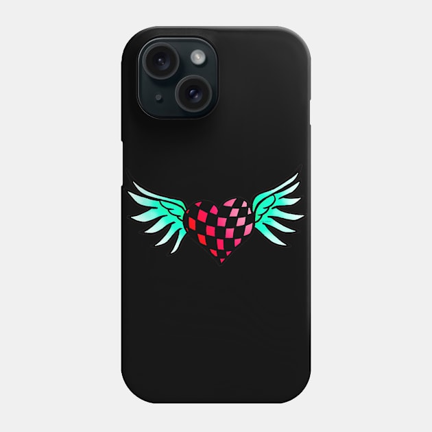 Checkered Flight Phone Case by Not Meow Designs 