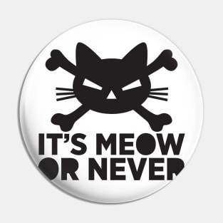 It's meow or never Pin