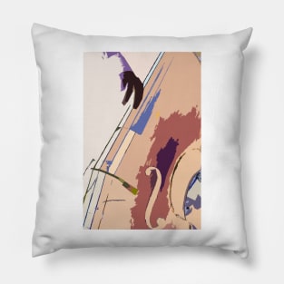 Jazz Bass Illustration Pillow