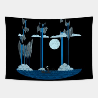 Moon night Tapestry