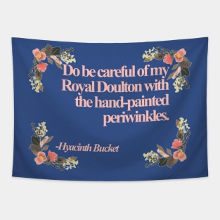 Hyacinth Quotes Tapestry