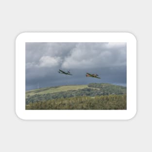 Hurricane and Spitfire Flypast Magnet