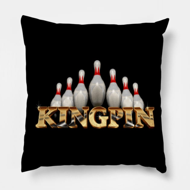 Kingpin Pillow by iloveamiga