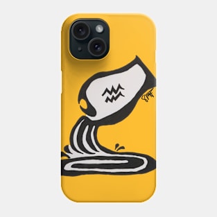 Zodiac - Aquarius Phone Case