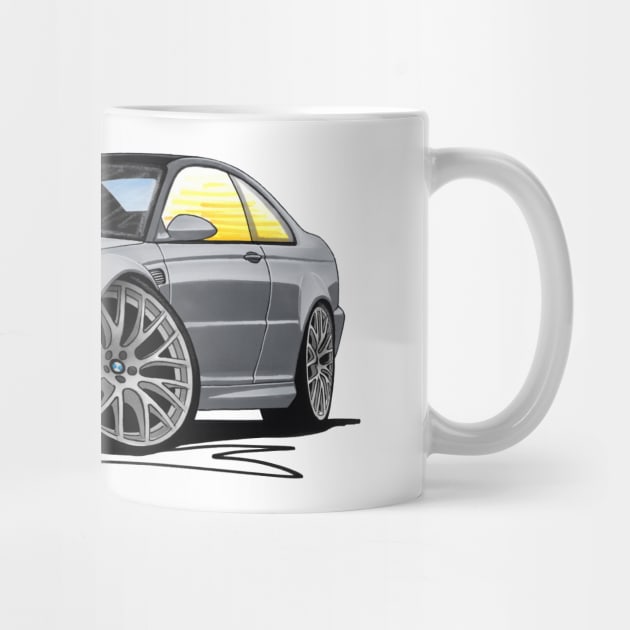 BMW M3 (e46) CSL Grey - Bmw M3 - Mug