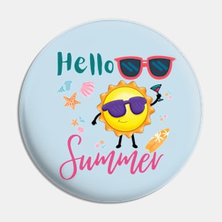 Summer Lover Design Pin