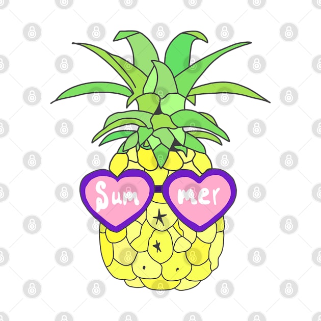 Summer Pineapple by alexwestshop