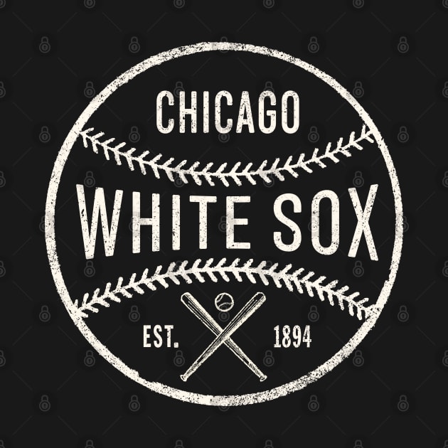 Vintage Chicago White Sox by Buck Tee Originals by Buck Tee