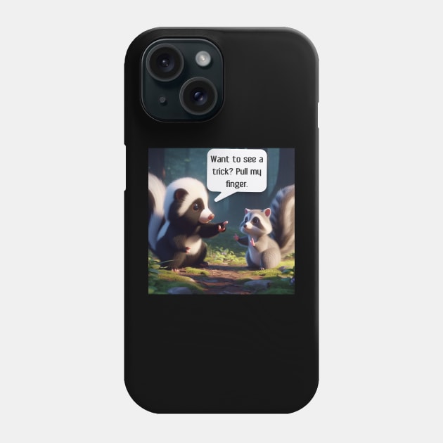 Pull my finger Phone Case by DadOfMo Designs