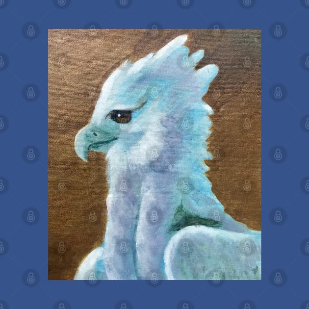 Harpy Eagle Painting by Lady Lilac