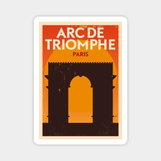 Paris Poster Design Magnet