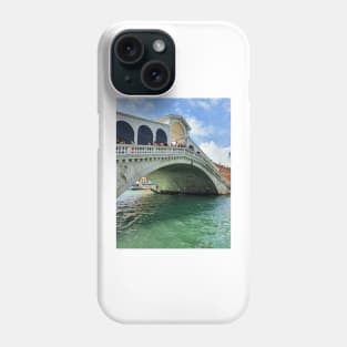 Venice Rialto Bridge view Phone Case