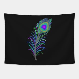 Peacock feather Tapestry