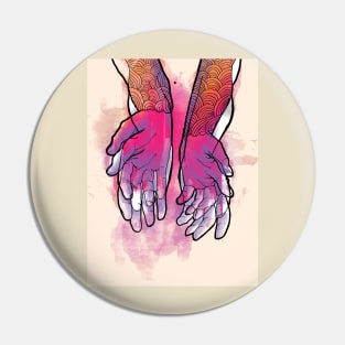 Dirty Hands Pin