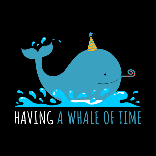 'Funny Whale' Cute Ocean Whale Pun Gift by ourwackyhome