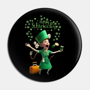 Saint Patrick's Day for nurses. Pin