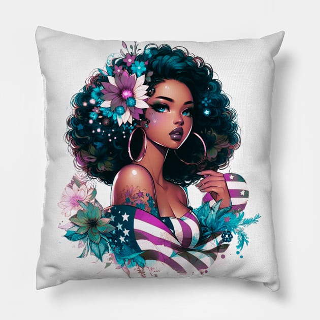 American Beauty, Harmony | Catsie Cat Pillow by Catsie Cat