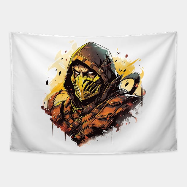 scorpion Tapestry by piratesnow