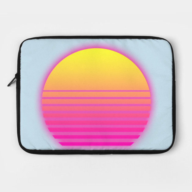Retro Neon Sunset