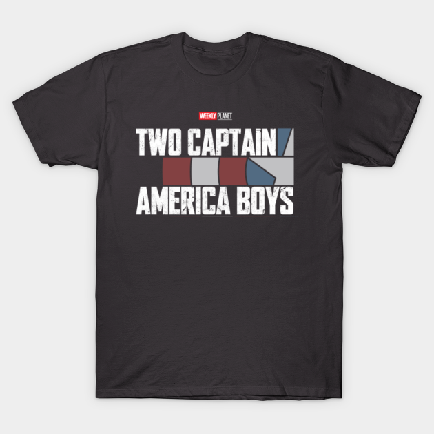 Two Shield Throwin' Boys - Weekly Planet - T-Shirt