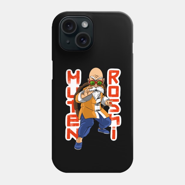 Muten Roshi, the kung fu master of Kame island Phone Case by BrokenSpirit