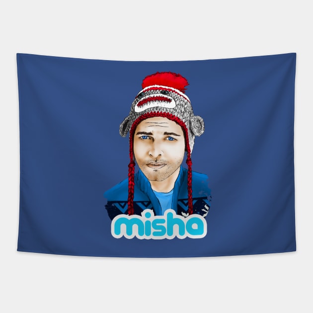 Misha Collins Tapestry by potatonomad