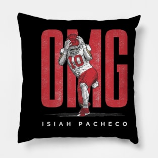 Isiah Pacheco Kansas City OMG Pillow