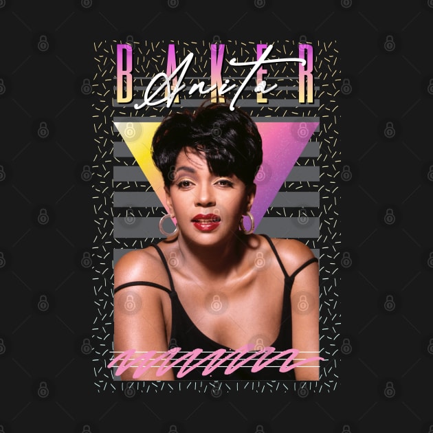 Anita Baker Retro Aesthetic Fan Art by Madesu Art