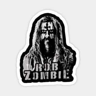 rob zombie - white runge Magnet