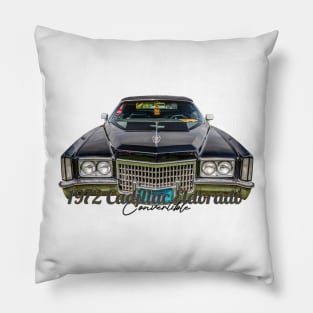 1972 Cadillac Eldorado Convertible Pillow