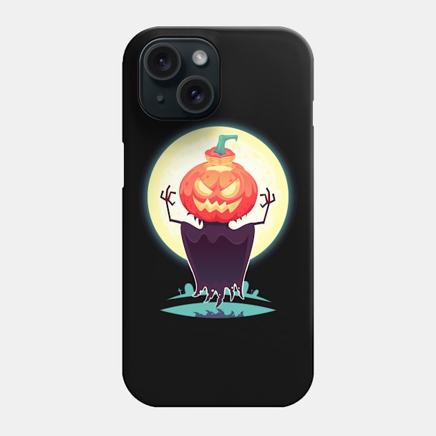 pumpkin head Phone Case by americanauthors