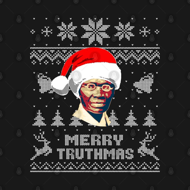 Sojourner Truth Merry Truthmas Funny Christmas by Nerd_art