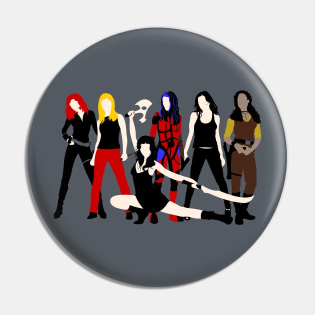 Women of the Whedonverse Pin by TomTrager